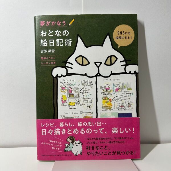 夢がかなうおとなの絵日記術 簡単イラストレッスン付き