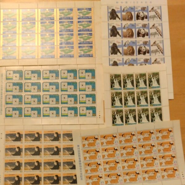 記念切手シート 5000円分