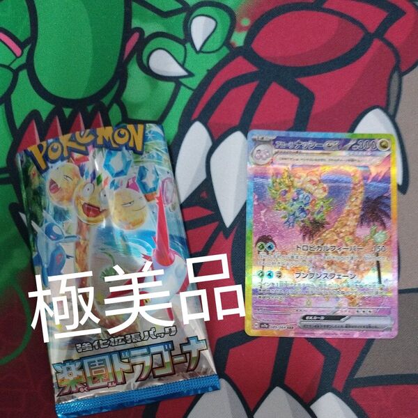 アローラナッシー ex SAR ポケモンカードゲーム 楽園ドラゴーナ