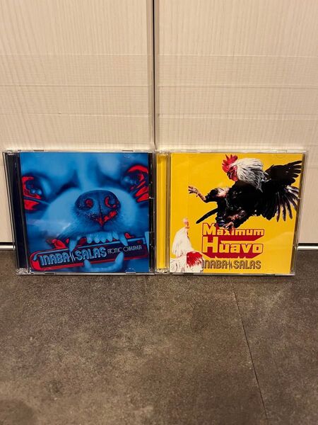 INABA SALAS 稲葉浩志 ATOMIC CHIHUAHUA Maximum Huavo 2枚セット CDのみ
