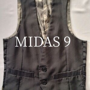 MIDAS9【ミダスナイン】スーツベスト フォーマルベスト y2k 00s
