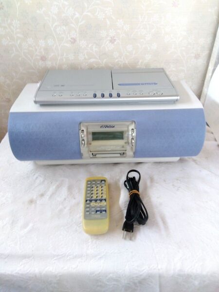 VICTOR CD/MDラジカセ Clavia RC-X5MD リモコン付き