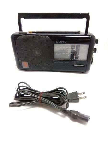 SONY FM/AMラジオ ICF-760 電源コード付き