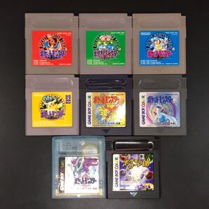 GB ポケットモンスター シリーズ 8本セット ゲームボーイ