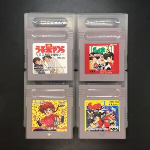 GB うる星やつら / らんま1/2 シリーズ 4本セット ゲームボーイ