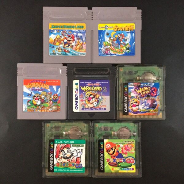 GB スーパーマリオ シリーズ 7本セット ゲームボーイ