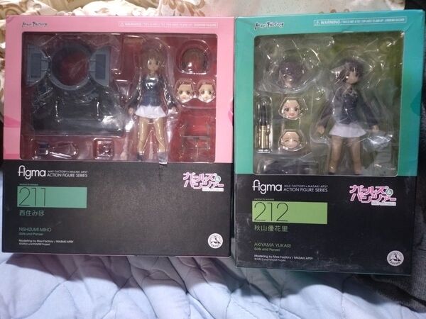 figma ガールズ&パンツァー 西住みほ、秋山優花里 2体セット
