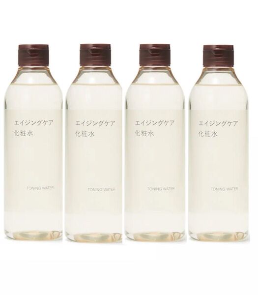 【新品未使用】無印良品 エイジングケア 化粧水 300ml 4本 セット