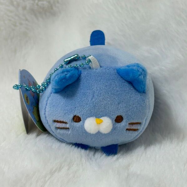 もちふわころころにゃんこ 推し活カラー ぷちマスコットBC 推し あおにゃん 猫