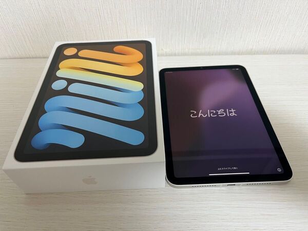 Apple iPad mini 第6世代 Wi-Fi+セルラー64GB スターライト SIMフリー