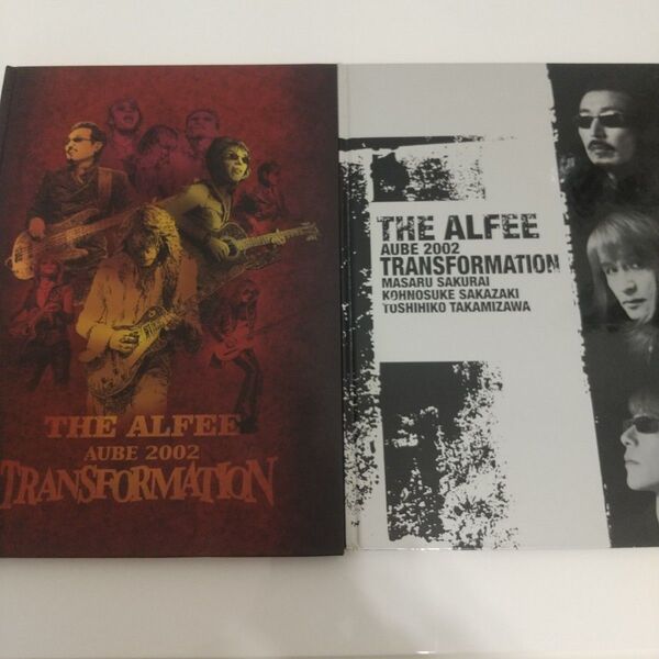 THE ALFEE 2002年 ツアーパンフレット春ツアー・秋ツアー