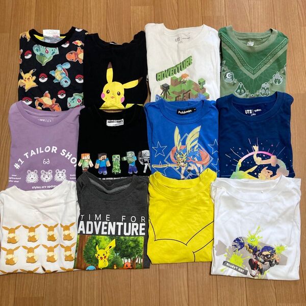 任天堂 Tシャツ 130 140 12着セット ニンテンドー