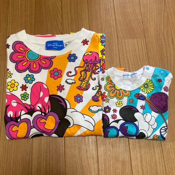 ディズニー Tシャツ 90 150 ランド シー
