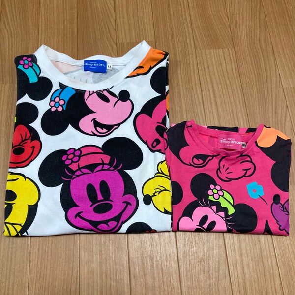 ディズニー Tシャツ 100 LL ランド シー