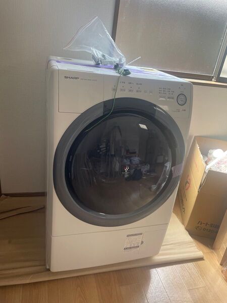 SHARP ES-S7Dドラム式洗濯機 7.0kg