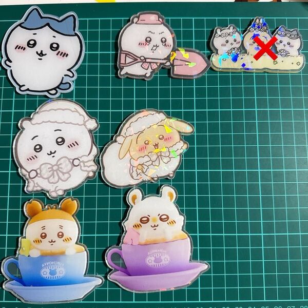 新作 ちいかわ アクリル8cm アクリルパーツ