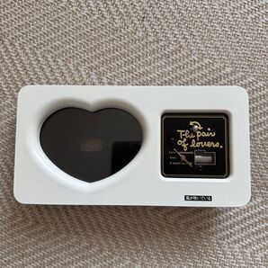 オルゴール付き写真立て ハート型 曲風が吹いている