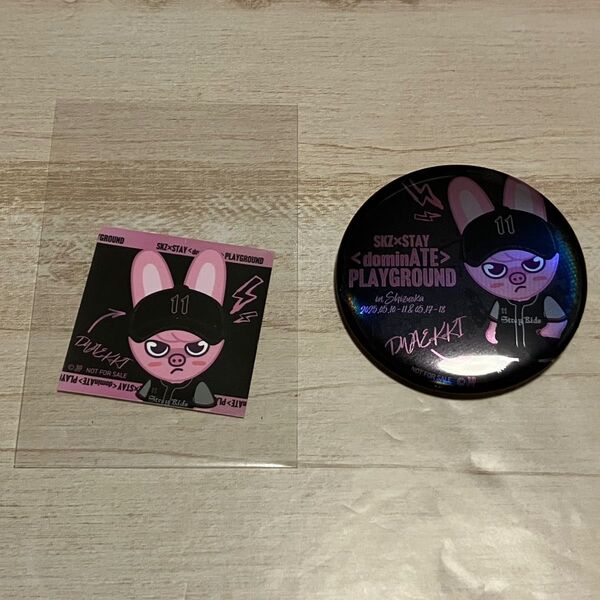 straykids チャンビン トゥエッキPLAYGROUND 缶バッジ シール ストレイキッズ プレイグラウンド