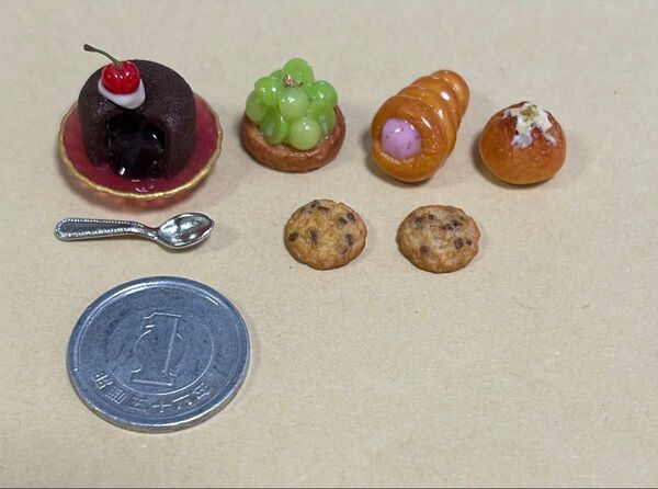 ハンドメイド ミニチュア ベーカリー お菓子 パン