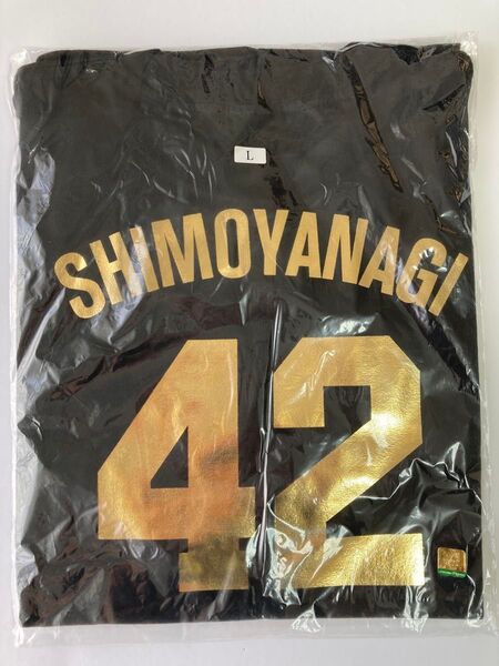 阪神タイガース 下柳 ゴールド 背番号 Tシャツ Lサイズ 半袖Tシャツ