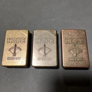 ショートホープ 金属製ライター ウインドミル製 セット