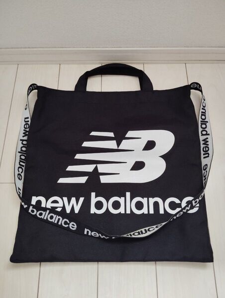 new balance ショルダーバッグ トートバッグ ブラック