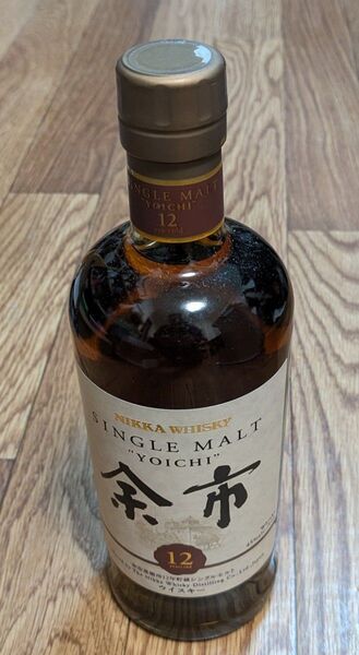 余市12年 シングルモルトウィスキー ニッカ 43% 700ml 新品送料込み