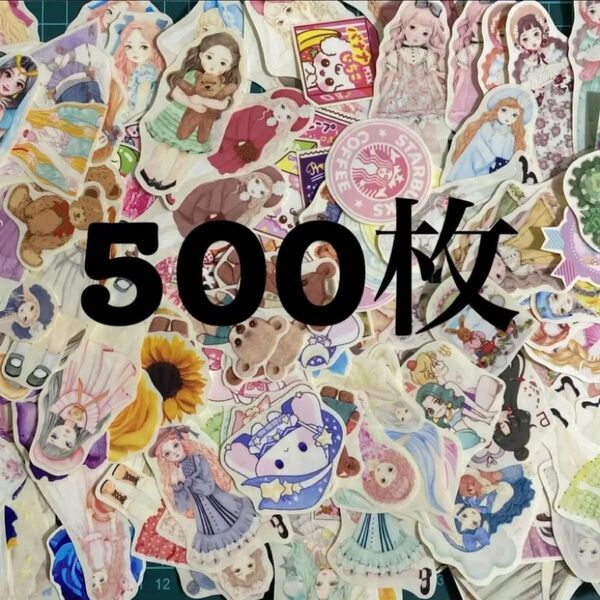 フレークシール500枚+ハンドメイドミニBOX付 シール