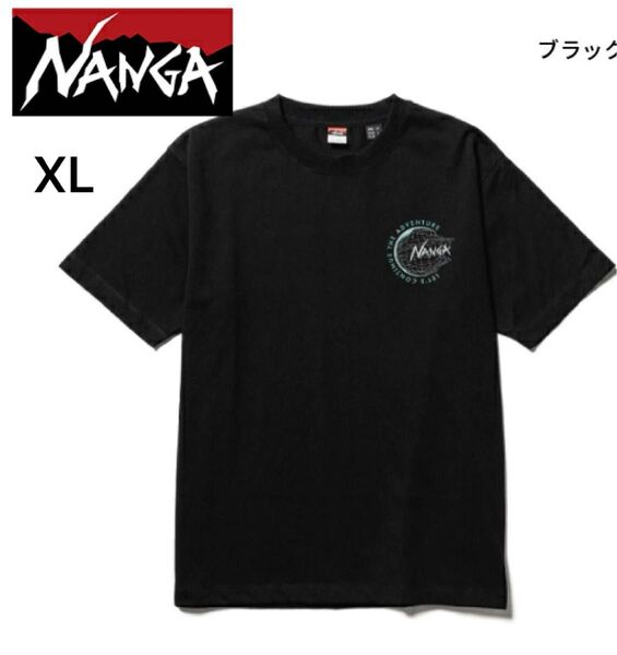 NANGA別注 レッツコンテニュー ジ アドベンチャーTシャツ