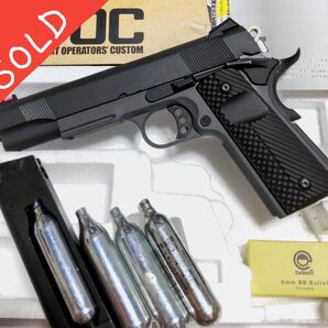 《ヤフオクで落札されました》カーボネイトM45 DOCガスブロ GBB CO2ガスで強烈反動!