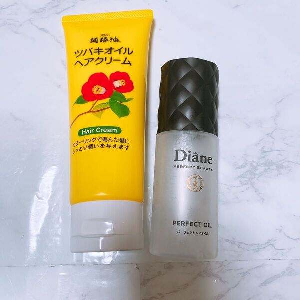 ツバキオイル ヘアクリーム ダイアン パーフェクトビューティー ヘアオイル