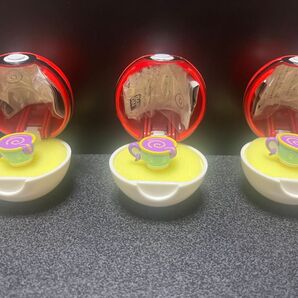 ポケモンリング ガチャガチャ ヤバチャ 3つセット