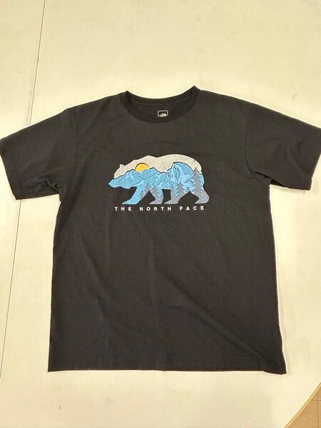 ザノースフェイス 黒半袖Tシャツ Lサイズ