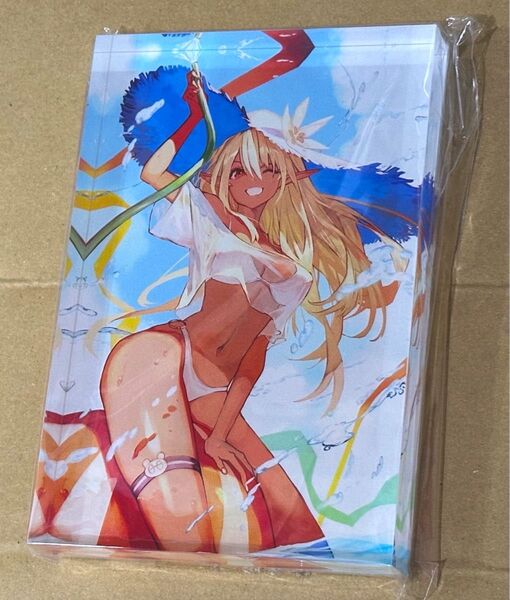 ホロライブ 不知火フレア lack サマーアクリルブロック 未開封品