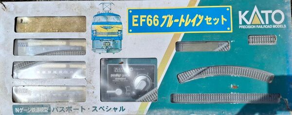 KATO Nゲージ 鉄道模型EF66ブルトレインセット、パスポート・スペシャル付き