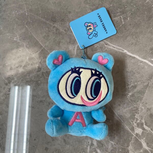 【新品未使用】ナルミヤ ANGEL BLUE ぬいぐるみマスコット エンジェルブルー ナカムラくん キーホルダー