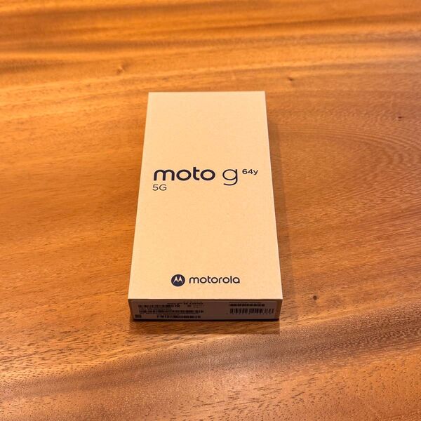 【新品未開封】moto g64y 5G 128GB シルバーブルー
