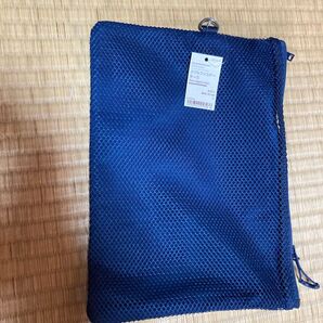 無印良品 ポリエステルダブルファスナーケース ネイビー L OHG89A3S