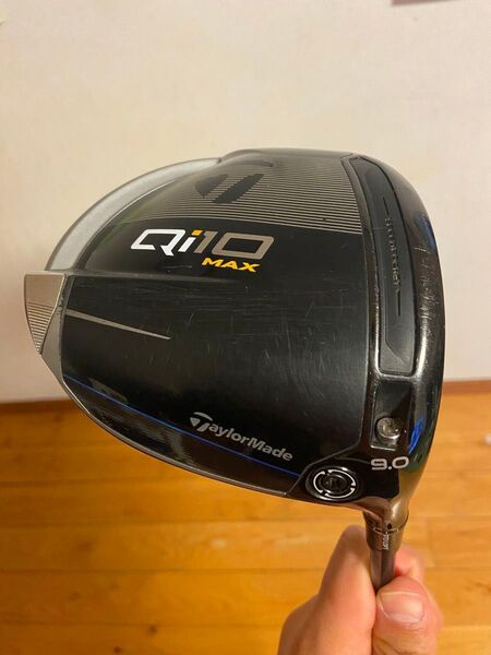 【美品】TaylorMade Qi10 MAX ドライバー 9度 diamana 50S