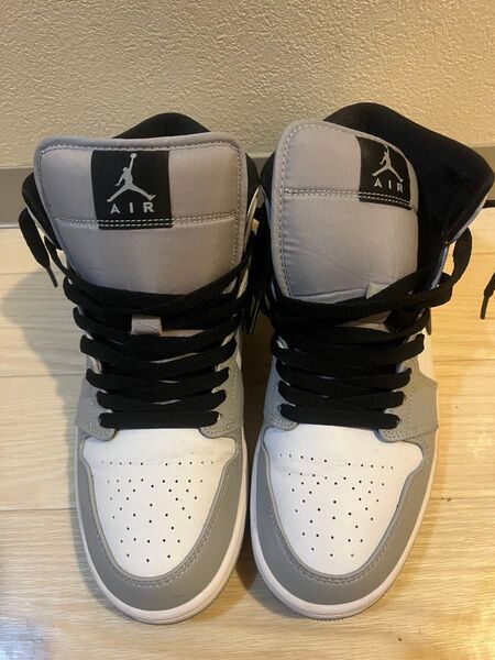 Air Jordan 1 Mid Light Smoke Grey 26.5cm
