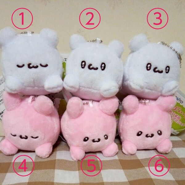 らぶいーず おひるね ぬいぐるみマスコット 6個セット