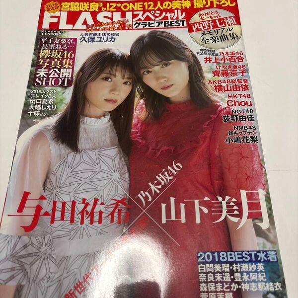 FLASH増刊 FLASHスペシャル グラビアBEST 新年号 2019年1月号 (光文社)