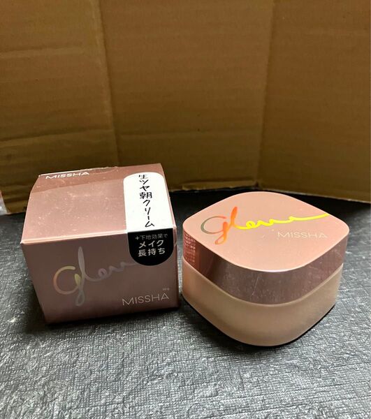 MISSHA 生ツヤ朝クリーム ミシャ グロウ スキンバーム 日中用クリーム 化粧下地 朝用クリーム 時短メイク 保湿クリーム