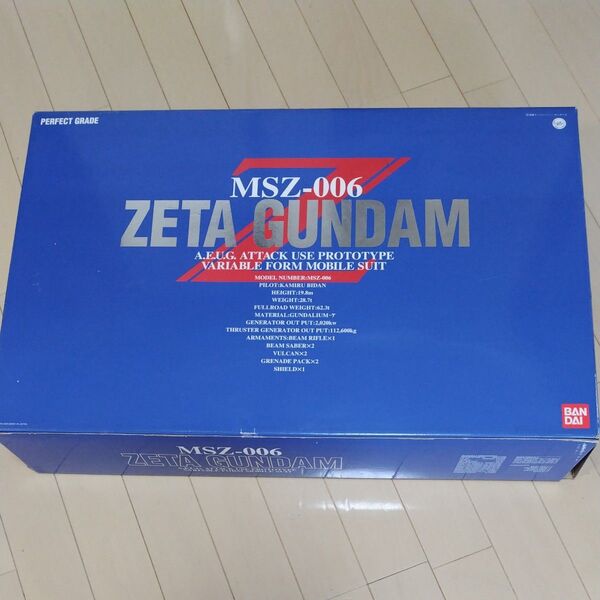 バンダイ PERFECT GRADE Zガンダム 1/60 プラモデル 未組立
