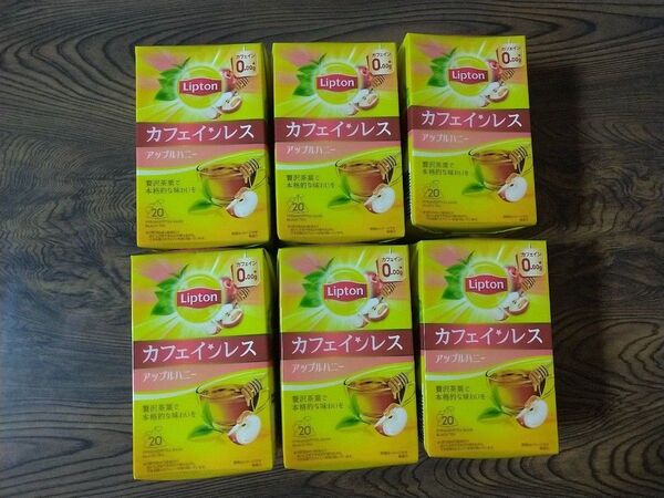 カフェインレス アップルハニー 6個
