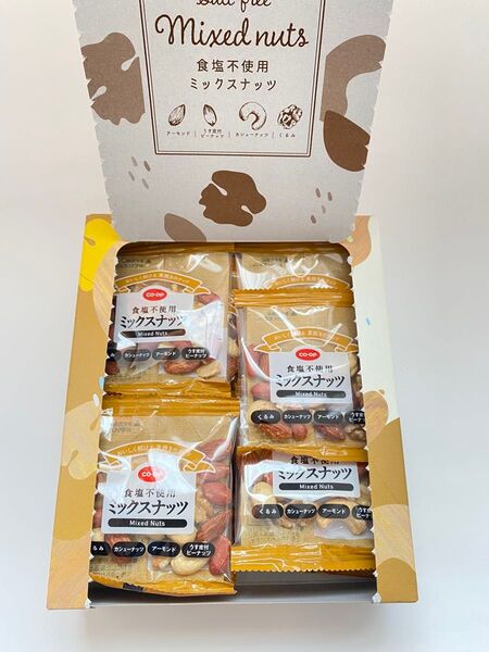 Co-op コープ 食塩不使用 ミックスナッツ