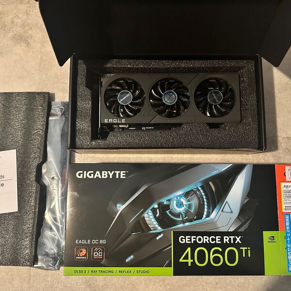 RTX4060ti Gigabyte グラフィックボード GeForce ゲーミングPCグラボ 配信 実況 RTX