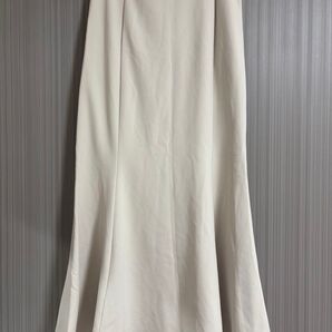 マーメイドスカート XL ホワイトベージュ