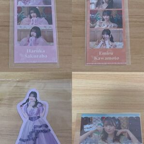 CUTIE STREET フォトカード クリアカード ステッカー 桜庭遥花 川本笑瑠 真鍋凪咲 梅田みゆ セット販売