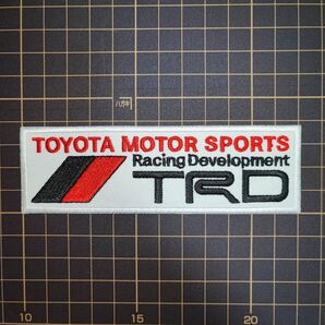 TRD トヨタ ワッペン アイロンプリント タグ ゴルフ キャップ GR レクサス レーシング 日産 ホンダ ダイハツ 42h